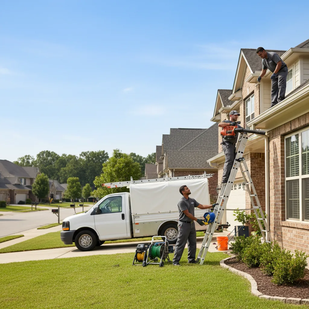 Home Gutter Service in Brinkhaven, OH near me